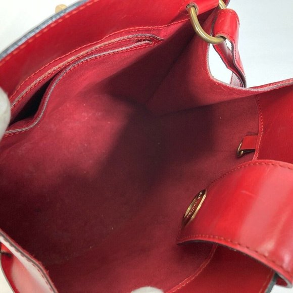 LOUIS VUITTON Epi Cluny bag shawl Shoulder Bag Epi Leather Red - Picture 3 of 15